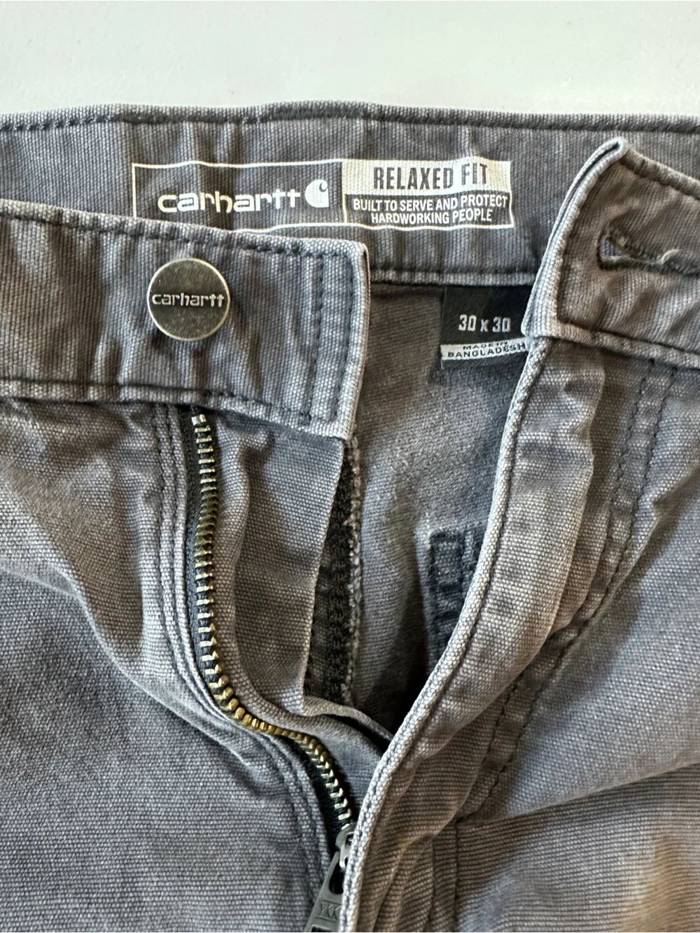 Carhartt Gray Utility Pants